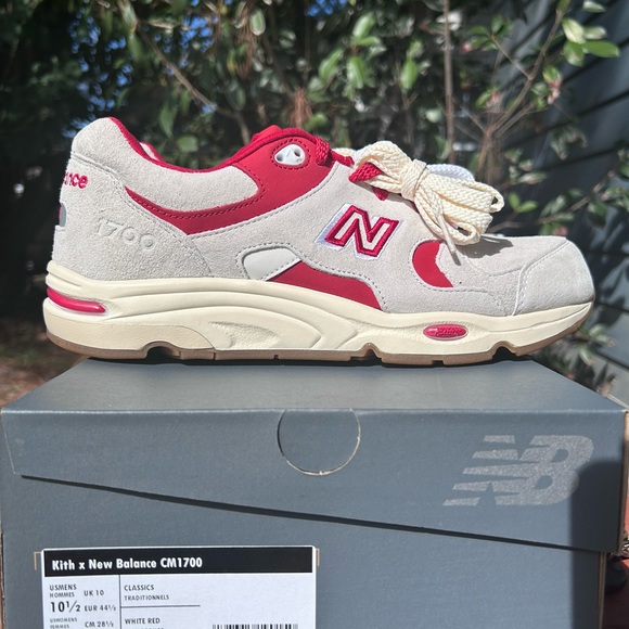 KITH New Balance 1700 Made in the USA Canada Pack White Marshmallow - Picture 4 of 6